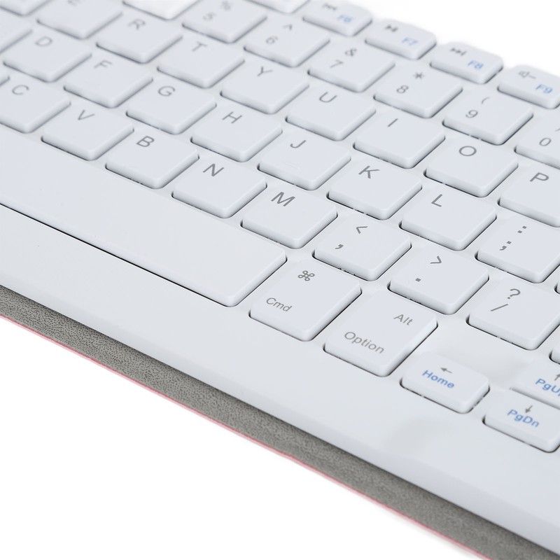Wireless Bluetooth Keyboard with Magnetic Case Pencil Holder for IOS