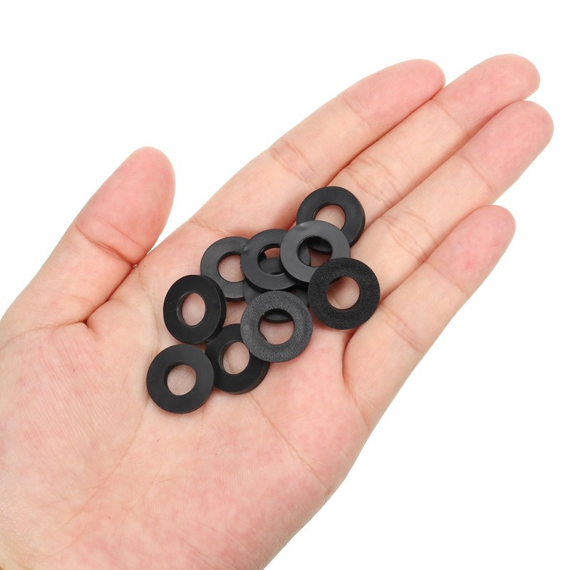 PATIKIL M8 Rubber Flat Washers 40pcs 8mm ID 16mm OD