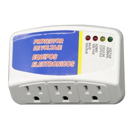 TekDeals 3 Outlets Voltage Power Surge Protector 120V Refrigerator Brownout Appliance