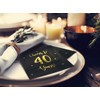 Cheers to 40 Years Cocktail Napkins | Happy 40th Birthday