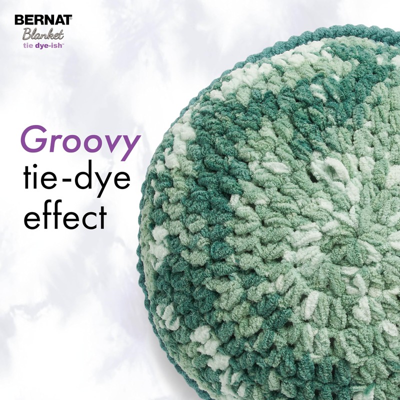 Bernat Blanket Tie Dye-Ish Lavender Yarn - 2 Pack of