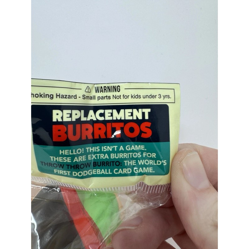 Exploding Kittens Throw Throw Burrito Battle Pack Replacement Burritos Exploding