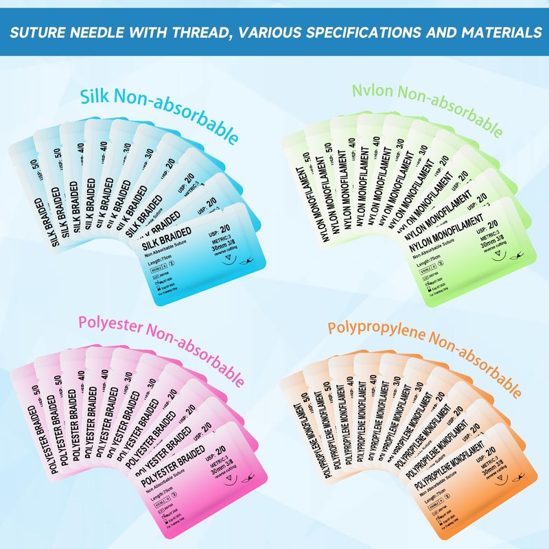 Spectabilis Suture Practice Thread and Needles for Medical Students Training