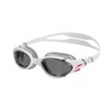 Speedo Unisex Adult Swim Goggle Biofuse 2.0 - White/Red/Light Smoke,