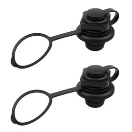 2PCS Inflatable Boat Air Valve, Inflatable Boat Replacement Caps Boat Spiral Air Plugs, One Way Air Valve Inflation Boat Spiral, Air Plugs for Inflatable Raft Boat Kayak(22mm)