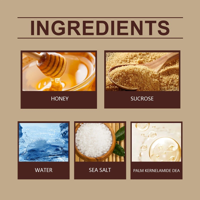 Unbranded Jaysui Honey Brown Sugar Scrub For Deep Cleansing Moisturizing