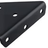 SENJEOK 6 PCS 4 Inch Black Triangle Shelf Bracket, Invisible