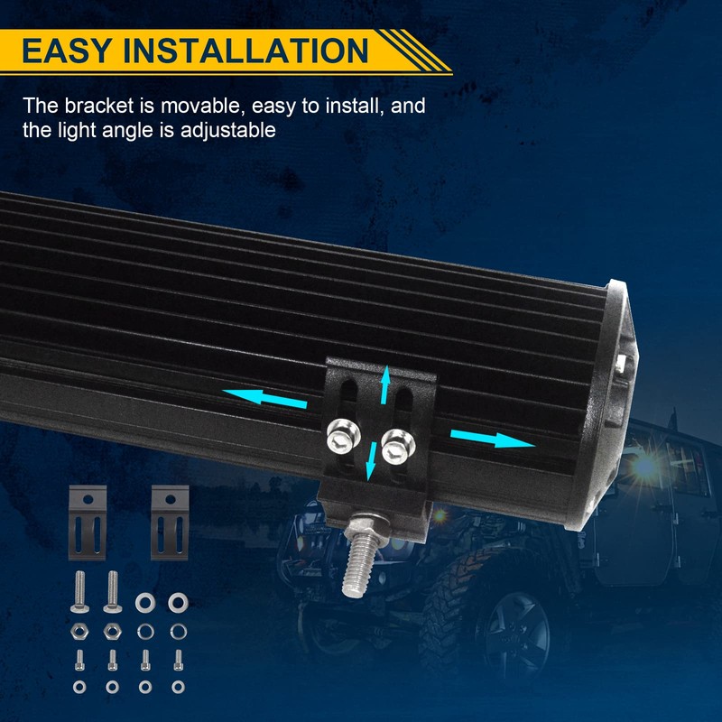 Willpower 9 Inch 23 cm 180 W LED Work Light