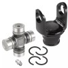 Caltric Front Drive Shaft Input Yokes and U-Joint Fits Arctic