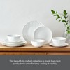 Mikasa Isadora Scalloped Bone China Lightweight Chip Resistant 12 Piece