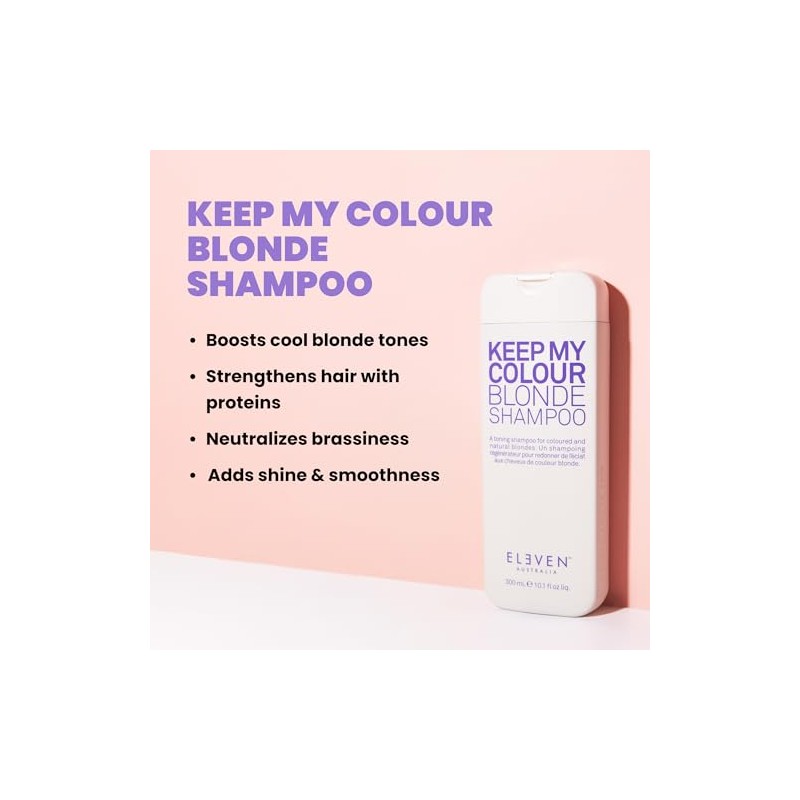 ELEVEN AUSTRALIA Keep My Colour Blonde Shampoo Perfect For Any