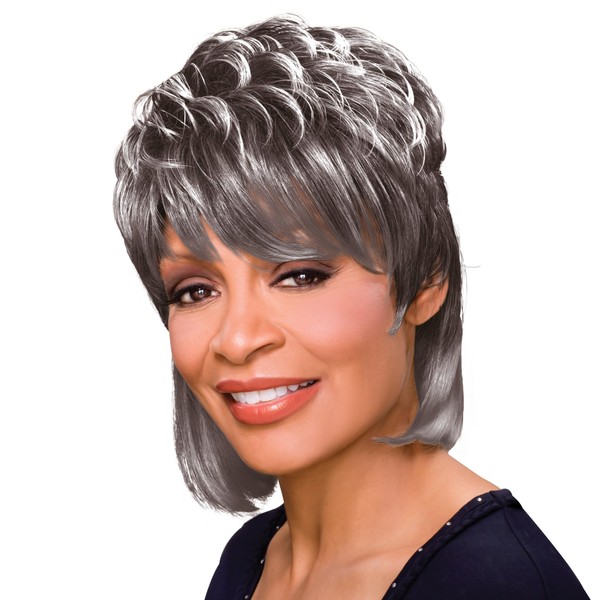 Peggy Wig Color 3T34 - Foxy Silver Wigs 10" Mid