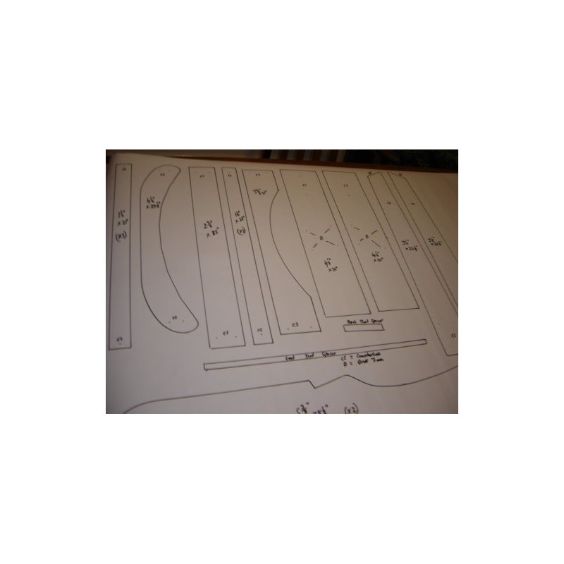 Furniture Alfresco Adirondack Chair & Footstool Plans/templates/blueprints