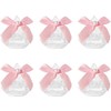 6pcs Diamond Shape Gift Boxes Candy Boxes Wedding Favor Boxes
