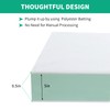 HOMBYS Couch Cushion Replacement Wrapped with Polyester Batting, High Density