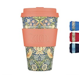Ecoffee Cup 814 037 Reusable Eco Friendly William Morris 400ml
