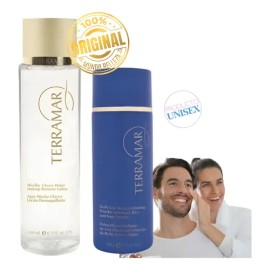 Duo Limpieza Facial Agua Miscelarpolvo De Arroz Terramar                                                                                              