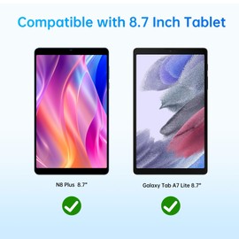 Topsand Rugged Case for Topsand 8.7 Inch Tablet Impact-Resistant, Anti-Slip, Lightweight | Precision-Fit with Full Access to Buttons & Ports