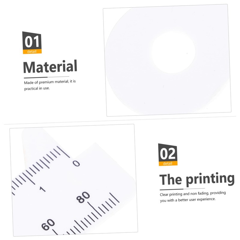 Healeved 5pcs Pupil Distance Ruler Accurate Pupillary Distance Measuring Tools