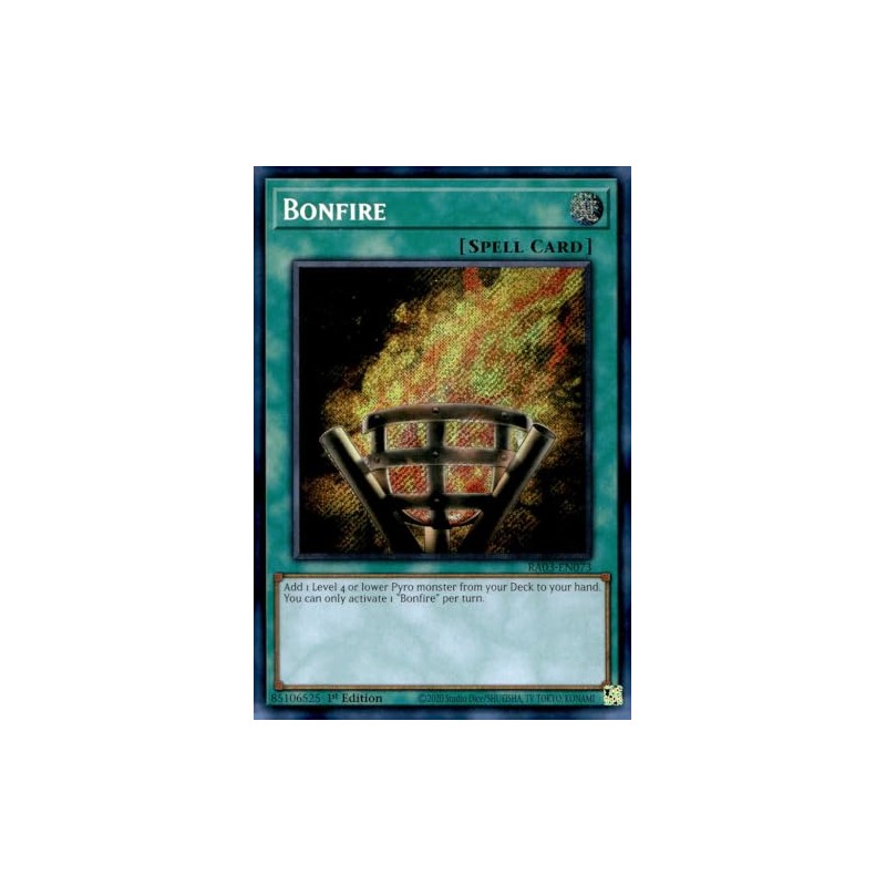 Bonfire (Secret Rare) - RA03-EN073 - Secret Rare - 1st