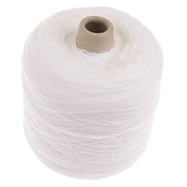James Brett Baby 4 Ply Yarn Cone 100percent Acrylic Knitting Wool 500grams White Optic BY4