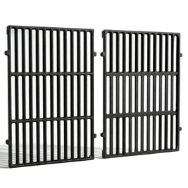 Tombili 17.5" Grill Grates for Weber Spirit 300 & Spirit II 300 Series E310 E315 E320 E330, Spirit 700, Genesis 1000-3500, Silver/Gold Gas Grills, Replacement Parts for Weber 7638, 7639