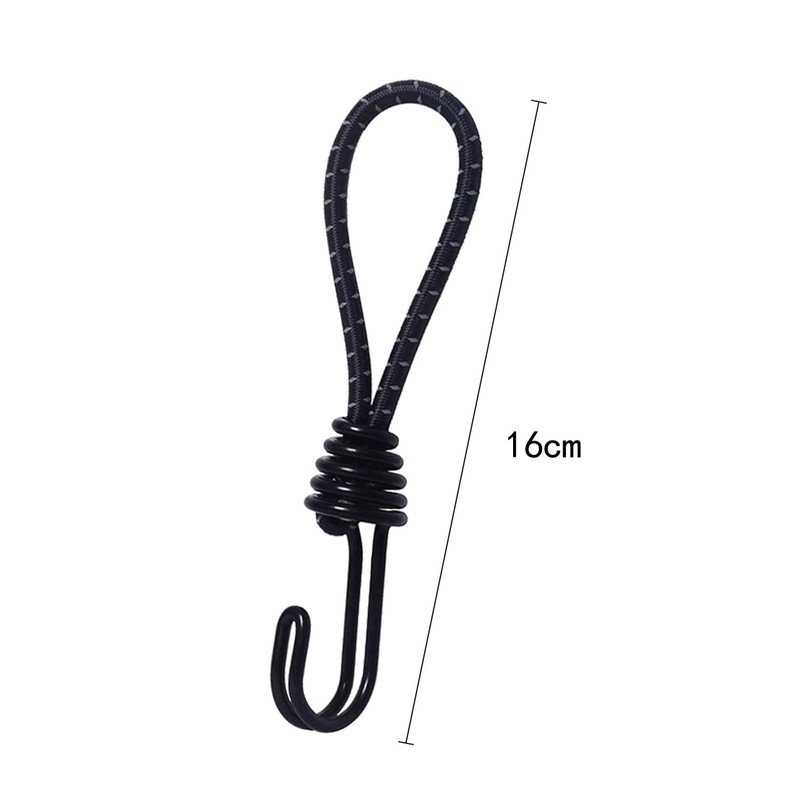 Bungee Cords With Hooks Elastic Heavy Duty Bungee Metal Shock