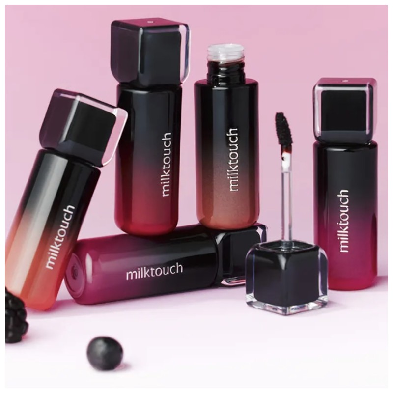 MILK TOUCH Black Peel Off Lip Tattoo 4.5g, Color:03 Black