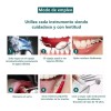 Veraly Set Herramientas Dentales Acero Inoxidable Con Estuche 5pz F