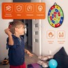 Dartboard for Children Set, 29 Inch Double-Sided Dartboard with 12