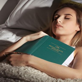 Mental Health Journal, Anxiety & Guided Journal for Women (A5 Size)-Dark Green