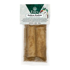Eden Pickled Daikon Radish, Takuan-Zuke, Rice Bran and Salt Pickled, Nuka-Zuke, Traditionally Made in Japan, No-MSG, All Natural Ingredients, 3.5 oz
