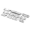 11pcs Car Interior Accessory AC Air Conditioning Button Fits for