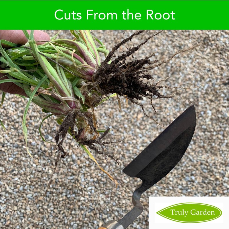 Effortless Weeding: Sharp Sickle Cuts Roots, Saves Time - with