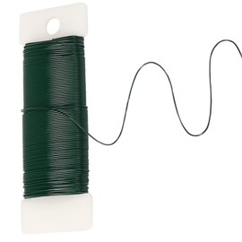 Florist Wire, Green Floral Wire, Christmas Wreath Making Supplies, Xmas Floristry Wires, Wreath Making Kit, Craft Supplies for Wreaths Garland, Reef Flower Arranging Accessories