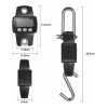 Fnbrli Báscula Industrial Lcd Digital Portátil Para Colgar 500 Kg