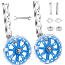 Universal Training Wheels，Stabilisers for childs bike，Bicycle Stabilisers，Auxiliary Wheel Bicycle，Kids Bike Stabilizers，Stabilisers for bikes，Wheel Stabiliser，Cycling Training Wheels (blue)