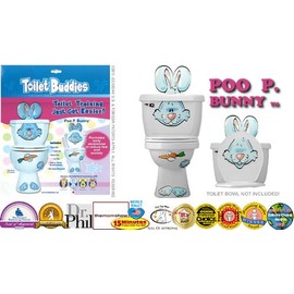 Toilet Buddies Poo P. Bunny Toilet Bowl Attachment