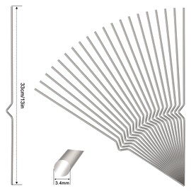 36pcs Yard Sign Stakes, 13 Inch H Frame Wire Stakes Upgrade Metal Yard Sign Stakes Heavy Duty for Billboards Signage Holders Summer Lawn Signs