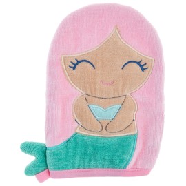 Stephen Joseph Bath Mitt with Finger Puppet, Mermaid