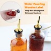 Shining Craft Syrup Dispenser Bottles Set, 4 Pack 7 OZ
