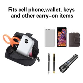 3 Pack Molle Pouches Utility Tactical Pouches and Tactical Bag Attachments Water Bottles Pouch Bag