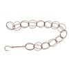 Okuyonic Wind Chime Ring Rain Chain Metal Decorative Hook Rustproof