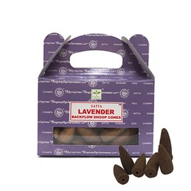 Satya Backflow Cones-Incense Cones Lavender
