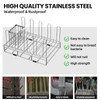 chilinii Baby Bottle Drying Rack Organizer Stainless Steel Large Countertop