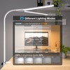 Hensam LED Desk Lamp with Clamp, Double Head Desk Light