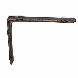 Shelf Brackets Shelf Brackets Angle Cast Iron Antique Brown Large