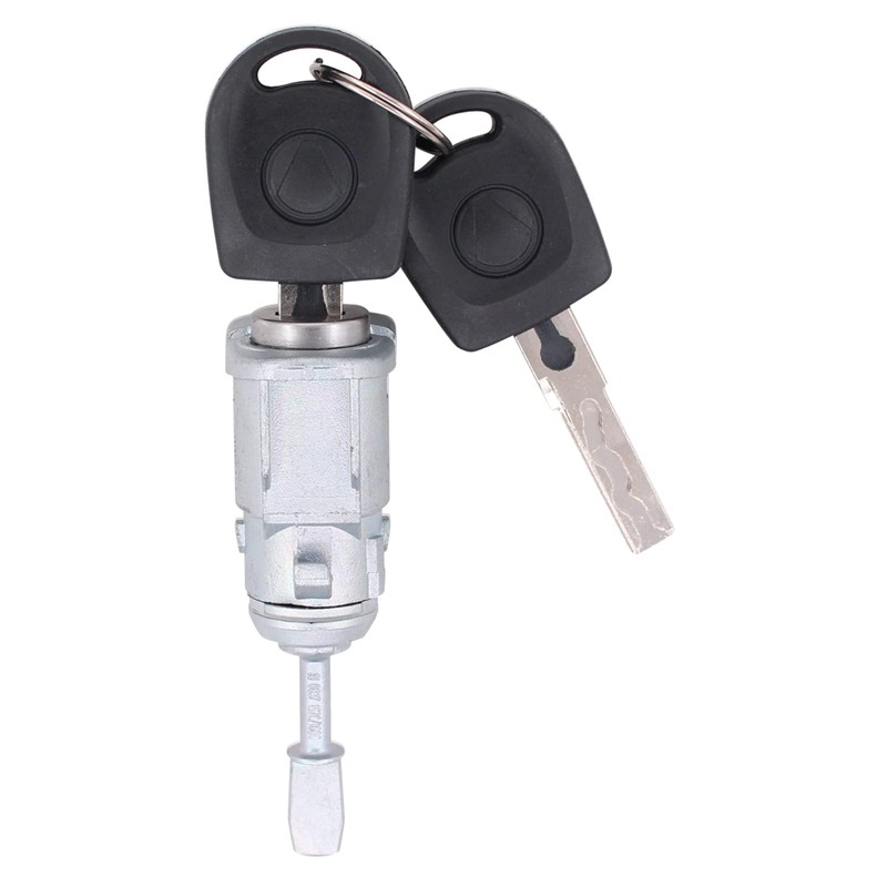 HouYeen Front Right Driver Side Door Lock Barrel with 2