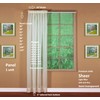 Today's Curtain Emelia Original Voile Panel 95", Ecru, 60" W