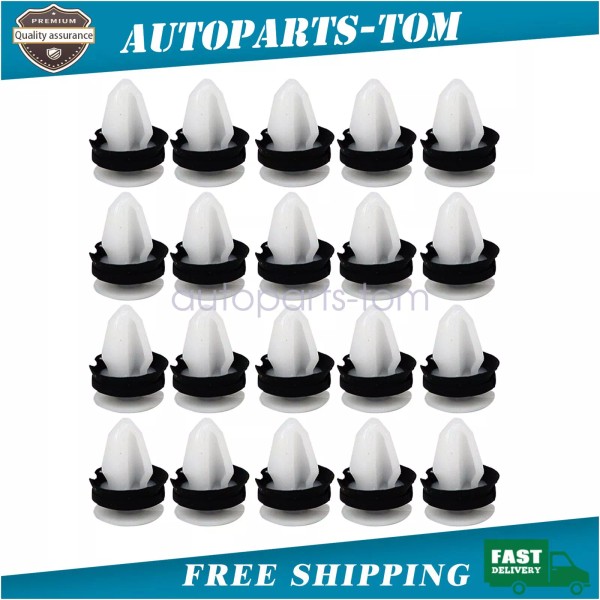 Soillar Side Molding Clips Trim Panel Retainers For Ford Transit-150